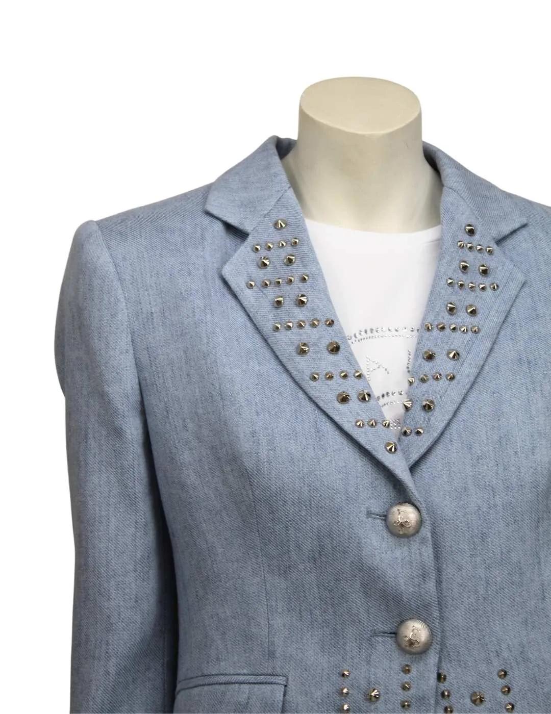 The Extreme Collection Blazer Tachas Denim Chiara