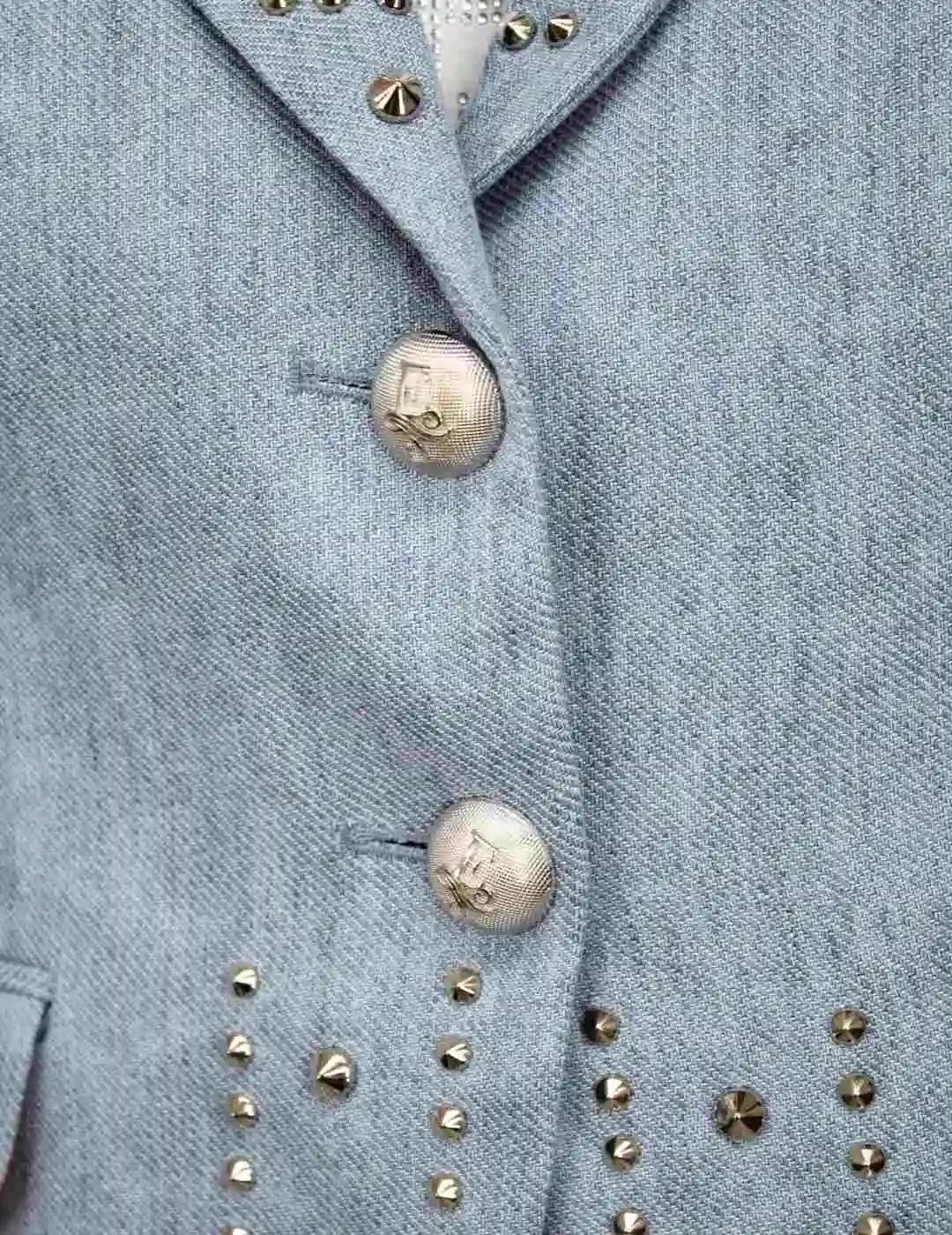 The Extreme Collection Blazer Tachas Denim Chiara