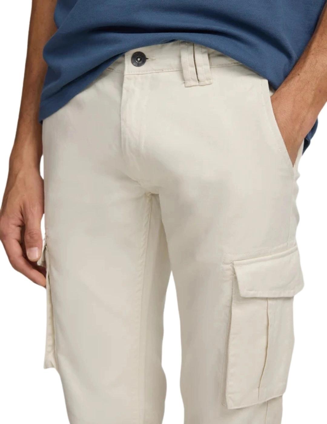 Silbon Pantalón sport cargo casual piedra