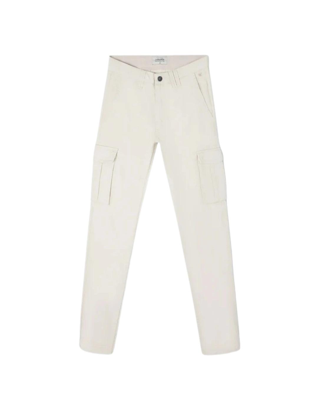 Silbon Pantalón sport cargo casual piedra