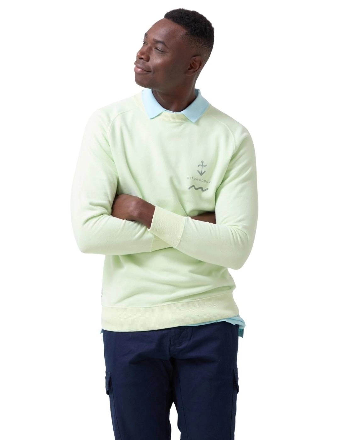 Altonadock Sudadera Verde Claro