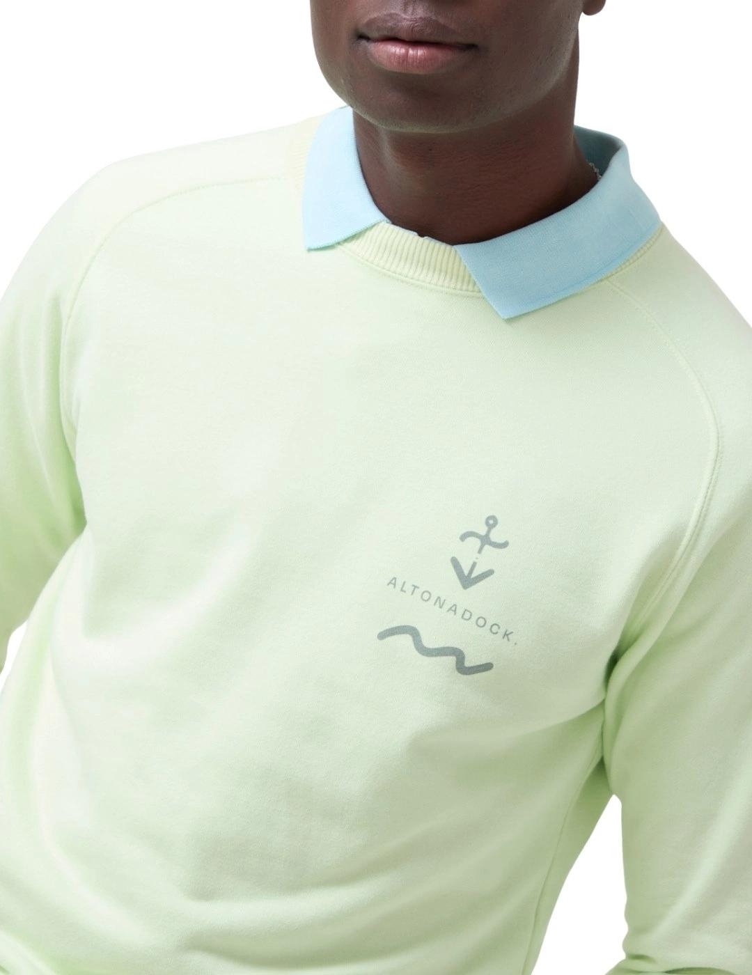 Altonadock Sudadera Verde Claro