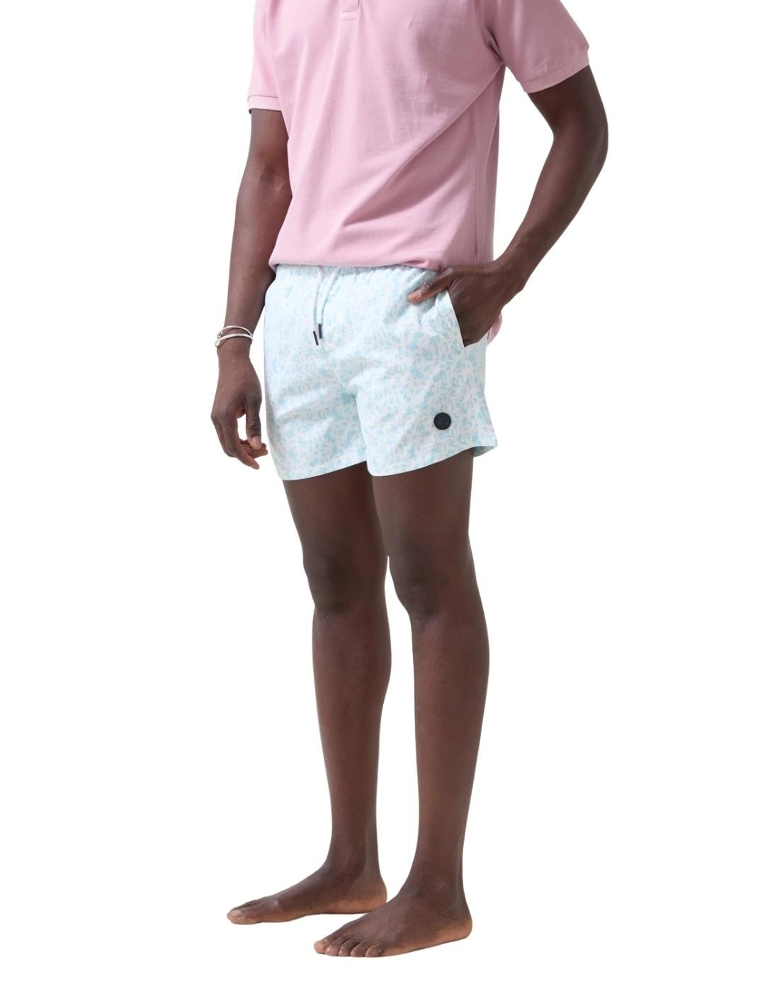 Altonadock Bañador blanco y turquesa