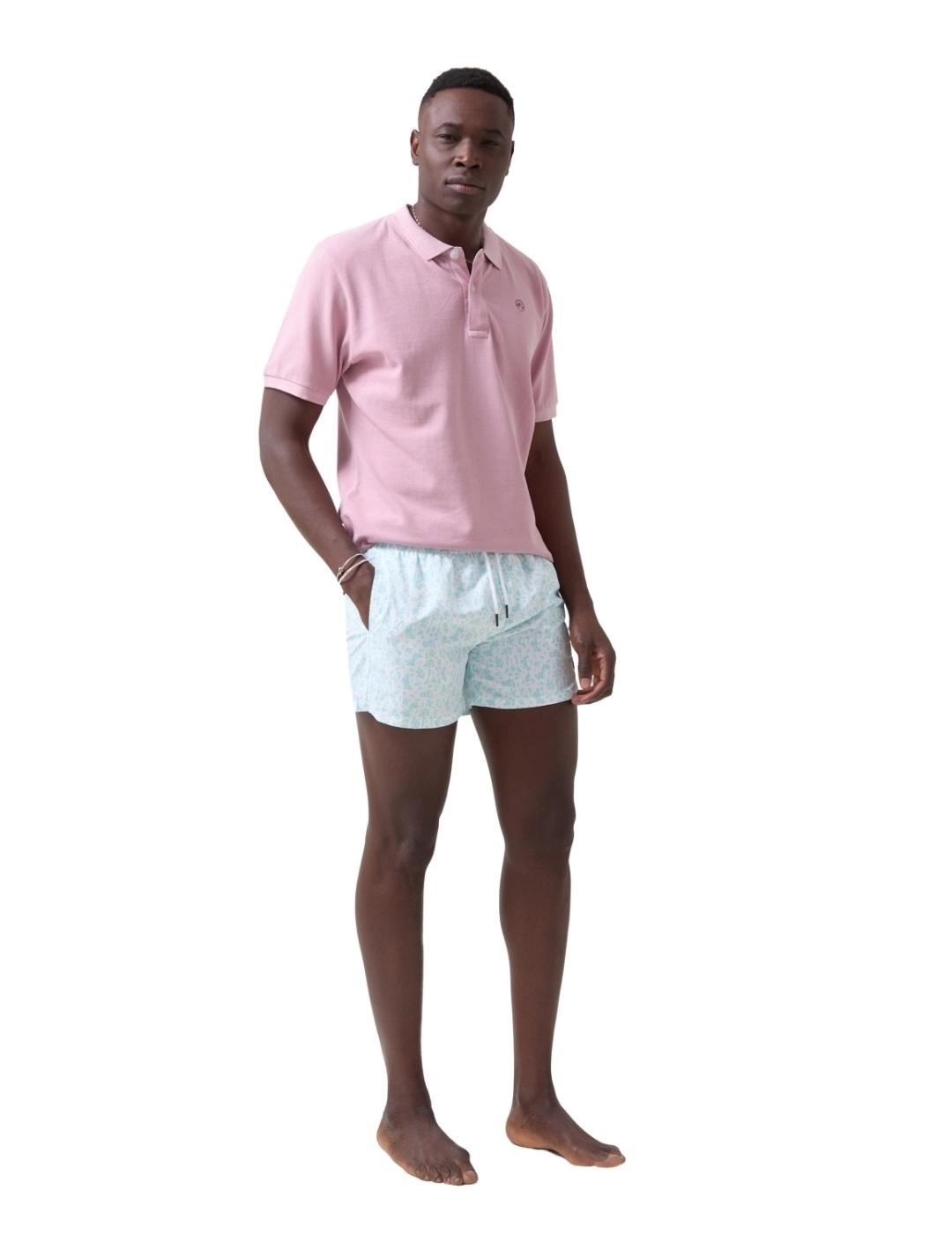 Altonadock Bañador blanco y turquesa