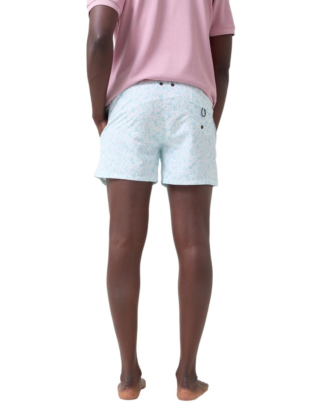 Altonadock Bañador blanco y turquesa