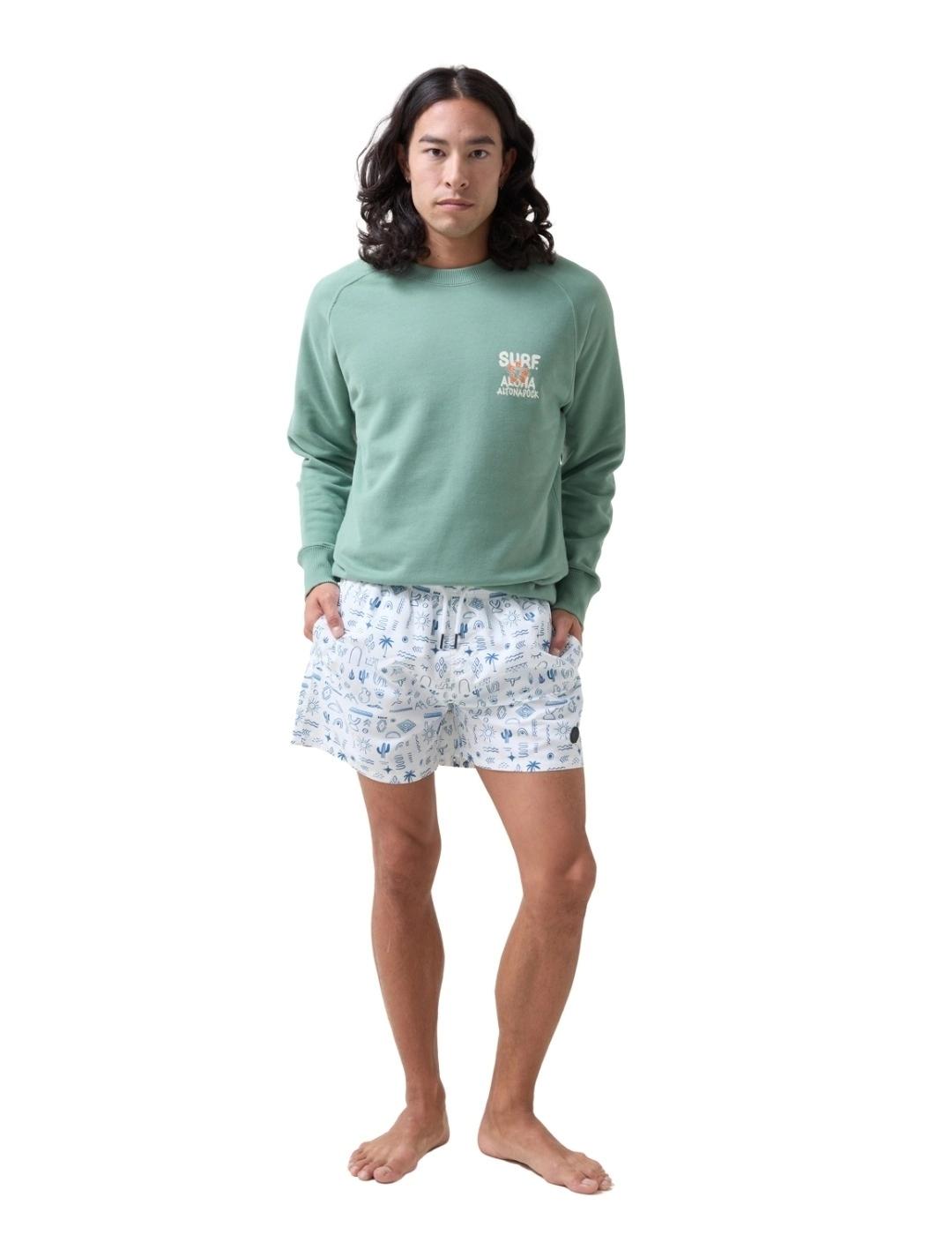 Altonadock Bañador blanco y azul