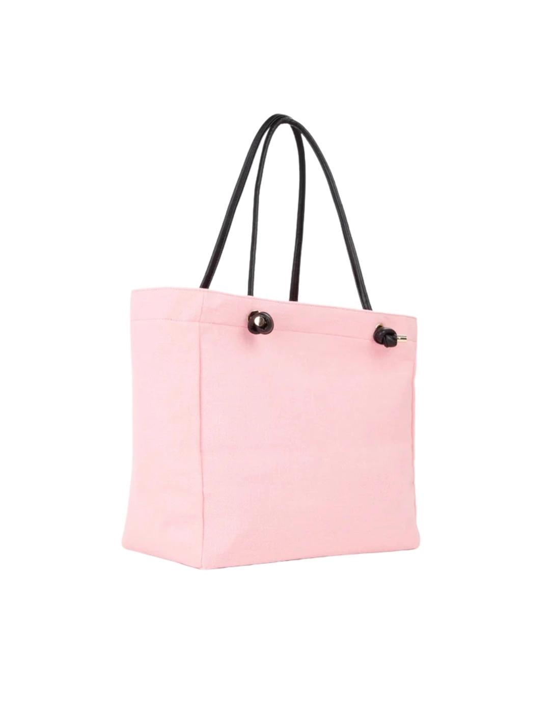Vº73 Bolso Shopping BEACH CLUB Rosa