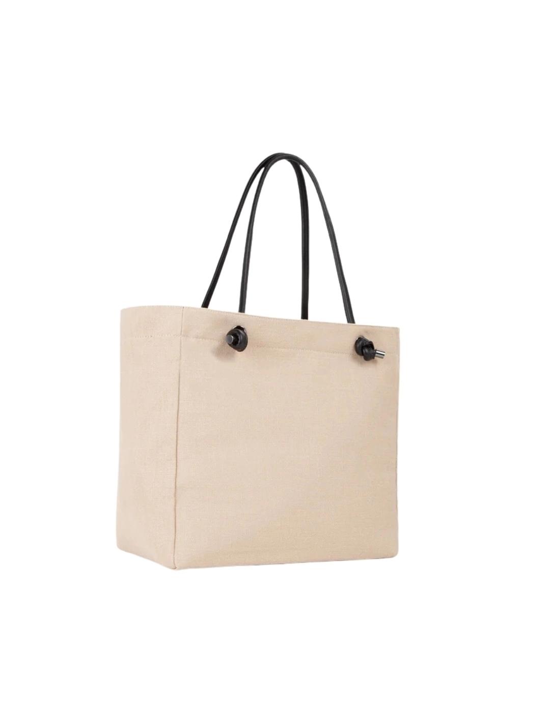 Vº73 Bolso Shopping BEACH CLUB Beige