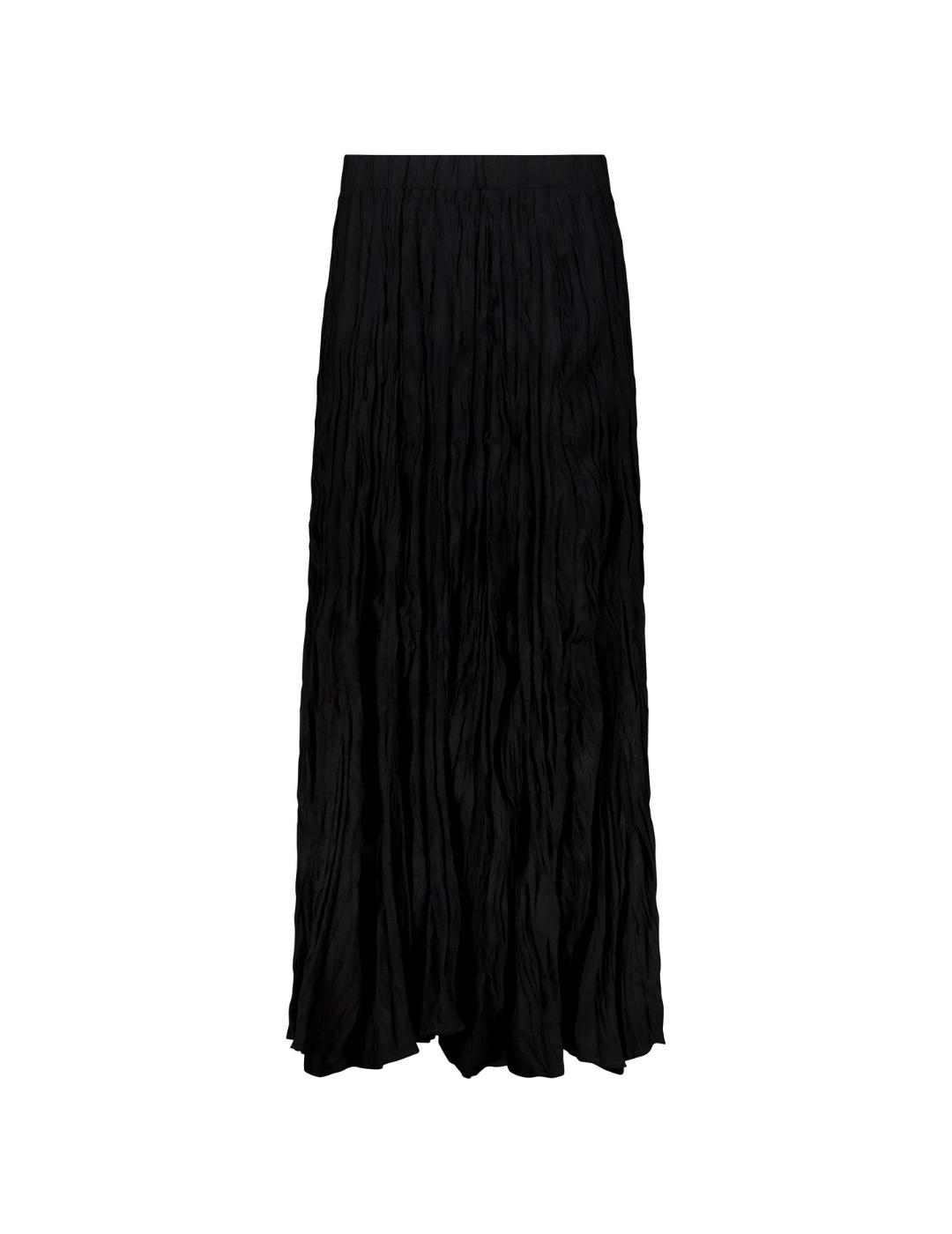 Monari Falda larga fluida Negra