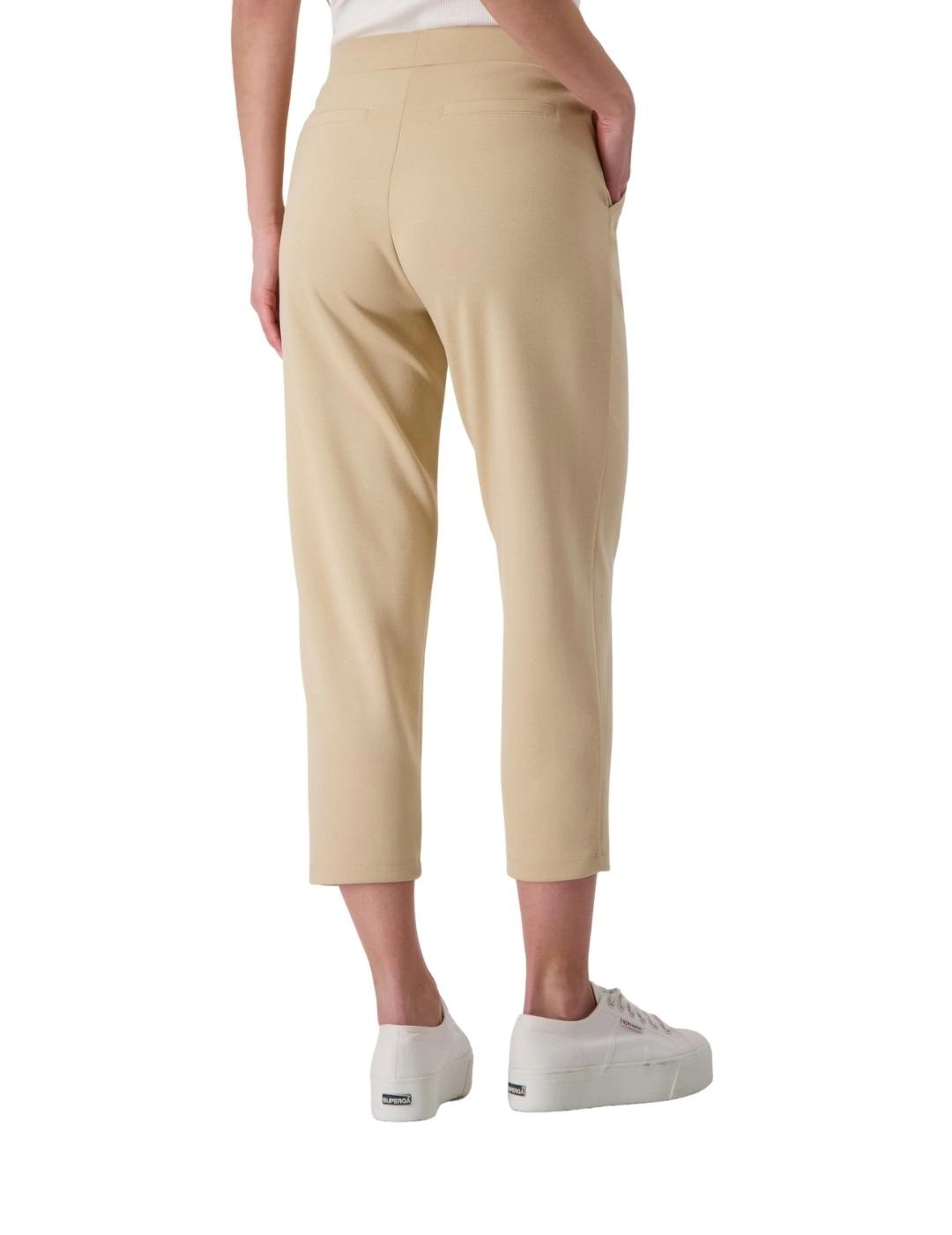 Monari Pantalones elásticos Camel