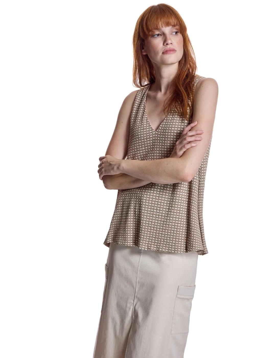 Alba Conde Blusa de cuadros