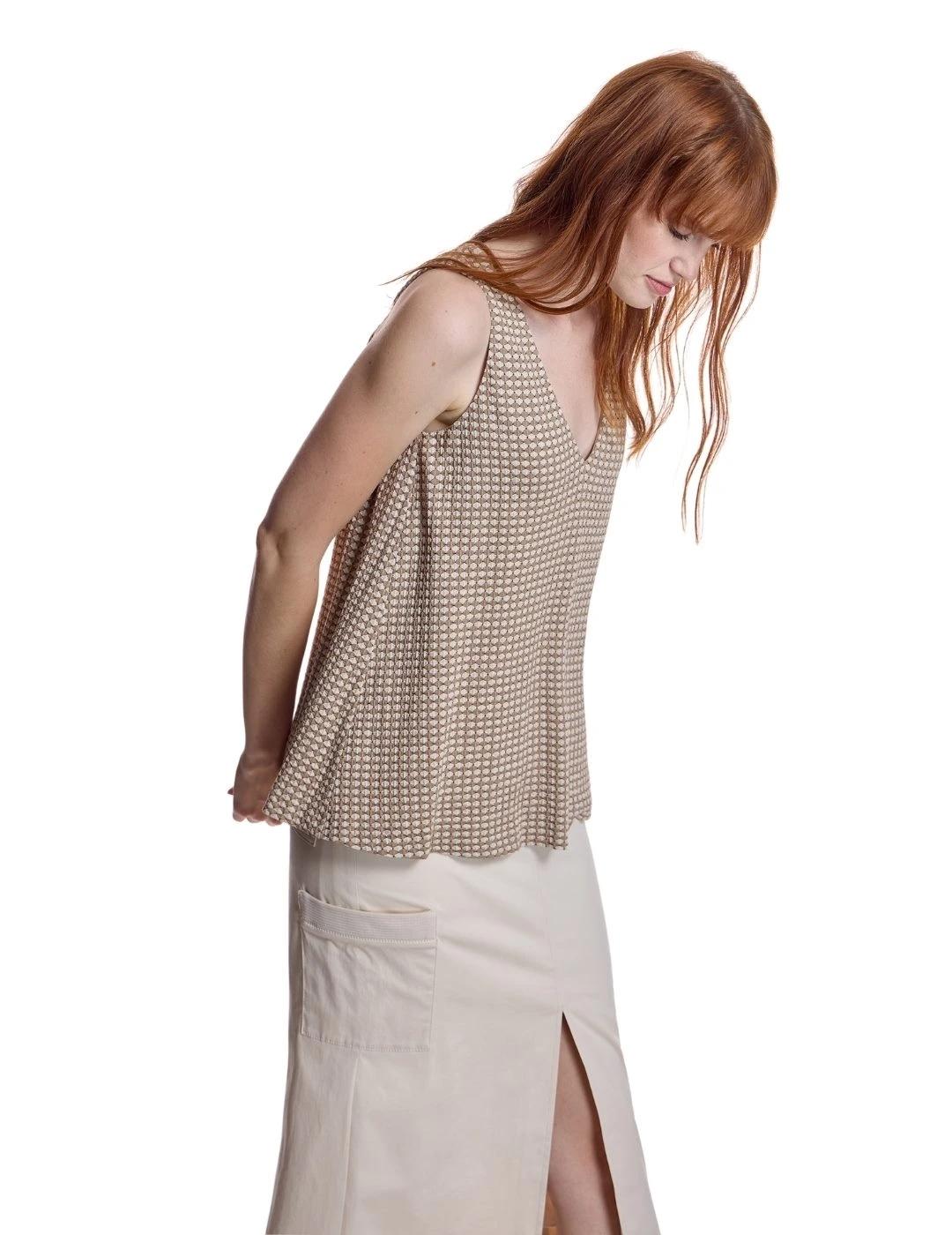 Alba Conde Blusa de cuadros