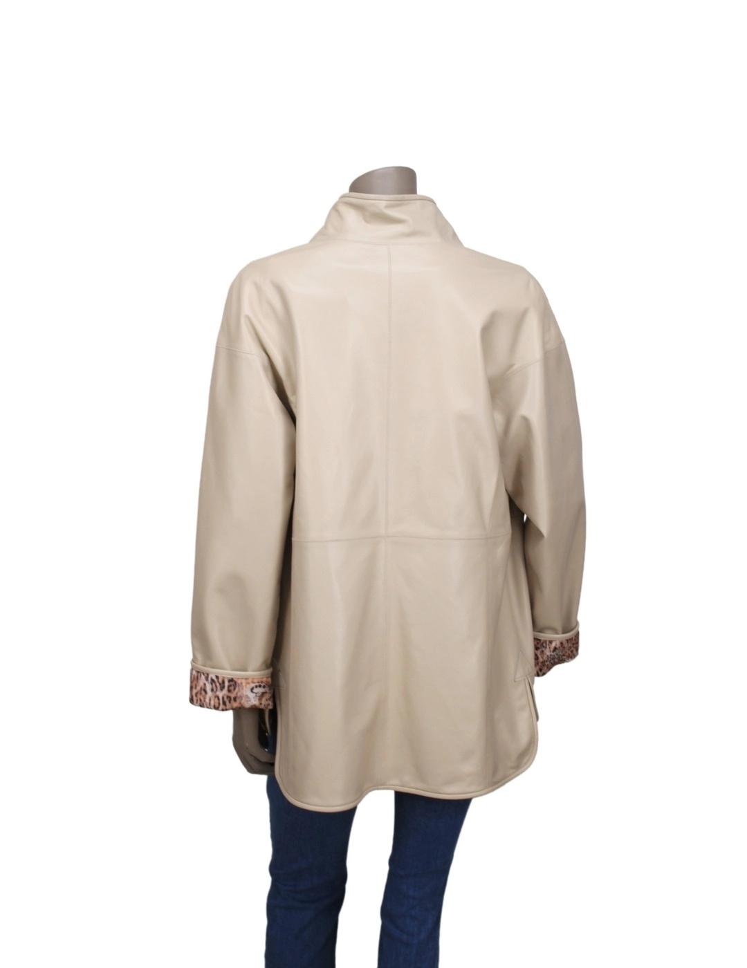 LUIS CAMPOY Chaqueta Beige Napa