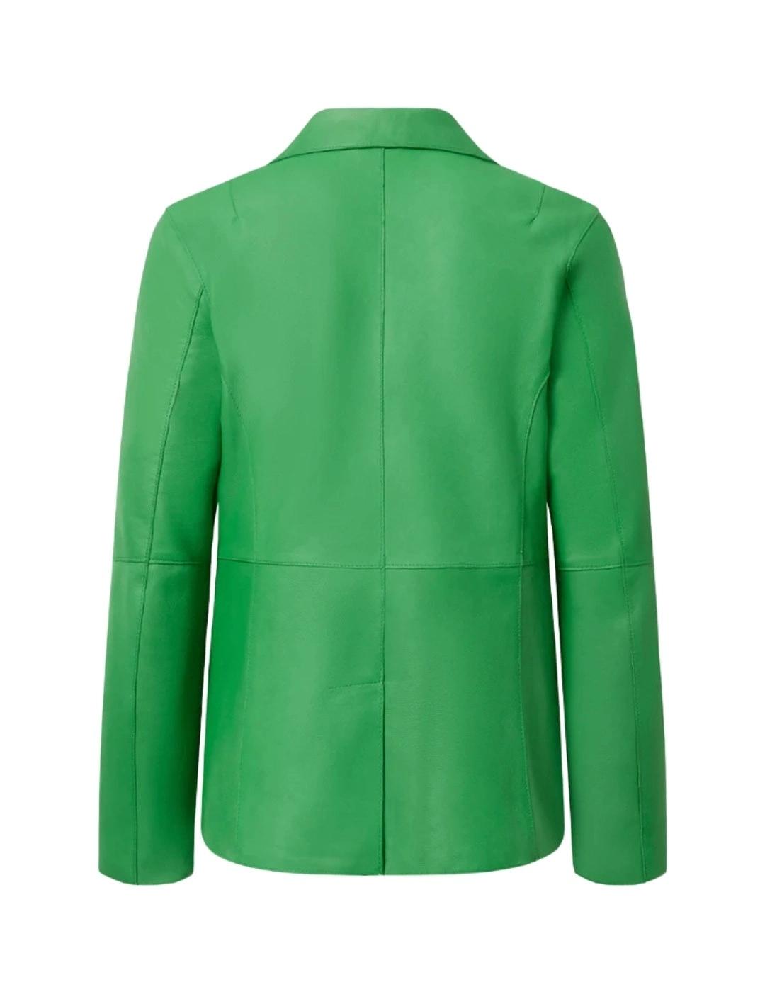 TORRAS Americana Cuero verde