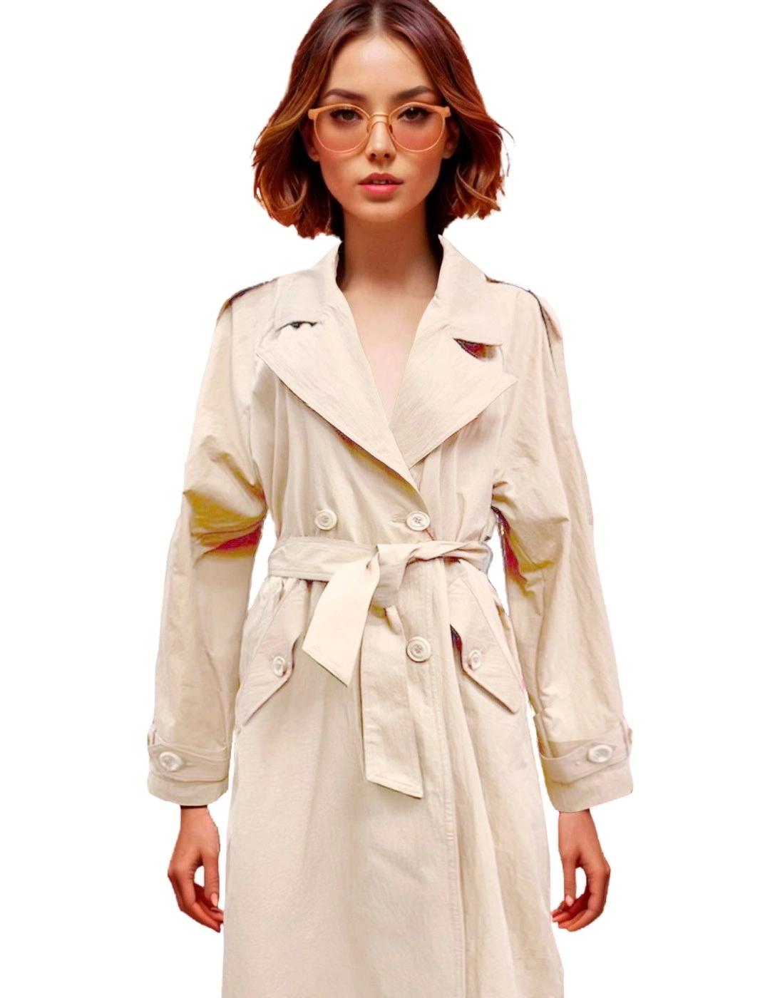 Dichi Gabardina Demi Crudo