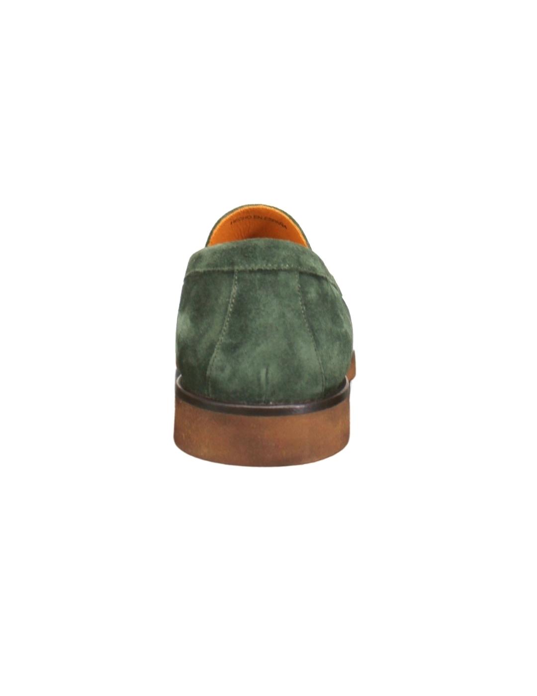Calce Mocasín Verde para hombre