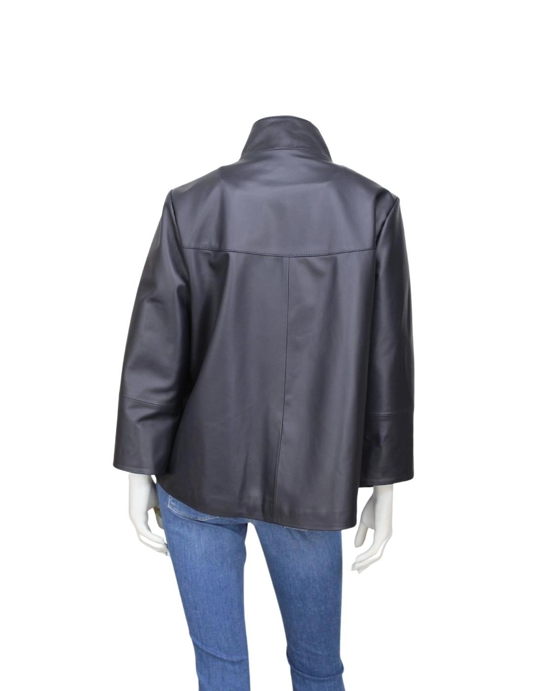 LUIS CAMPOY Chaqueta Napa Azul marino