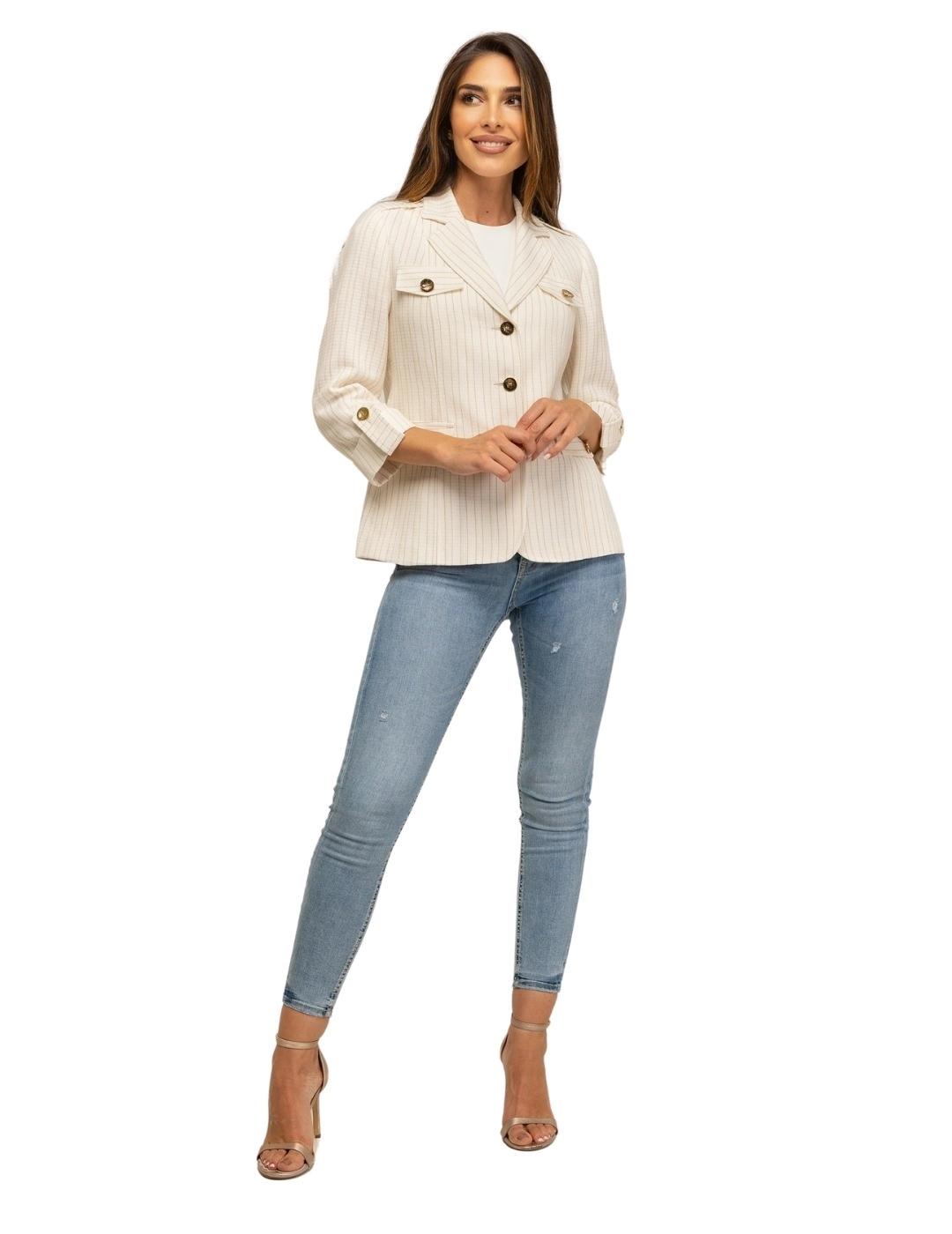 Fashion Chaqueta Capsula Blanca