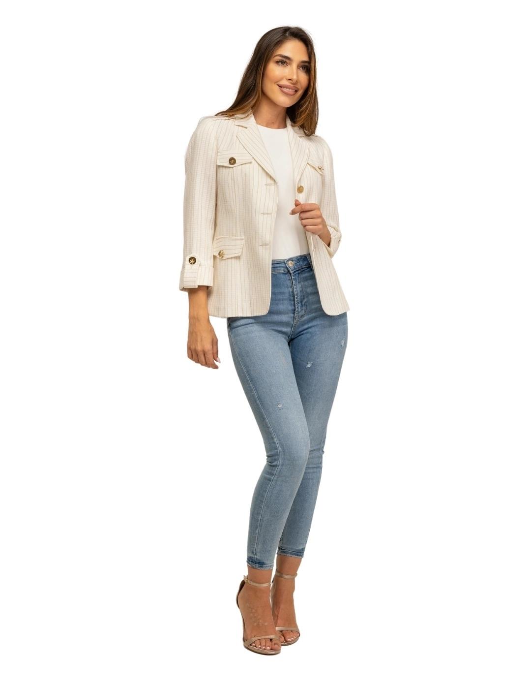 Fashion Chaqueta Capsula Blanca