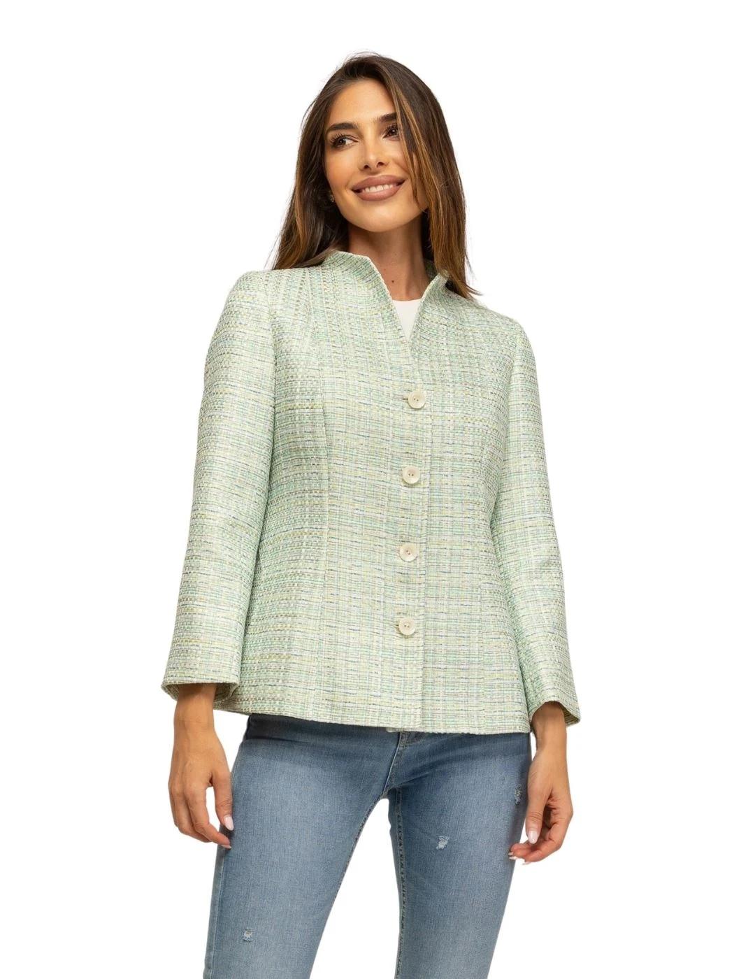 Fashion Chaqueta Parton Verde