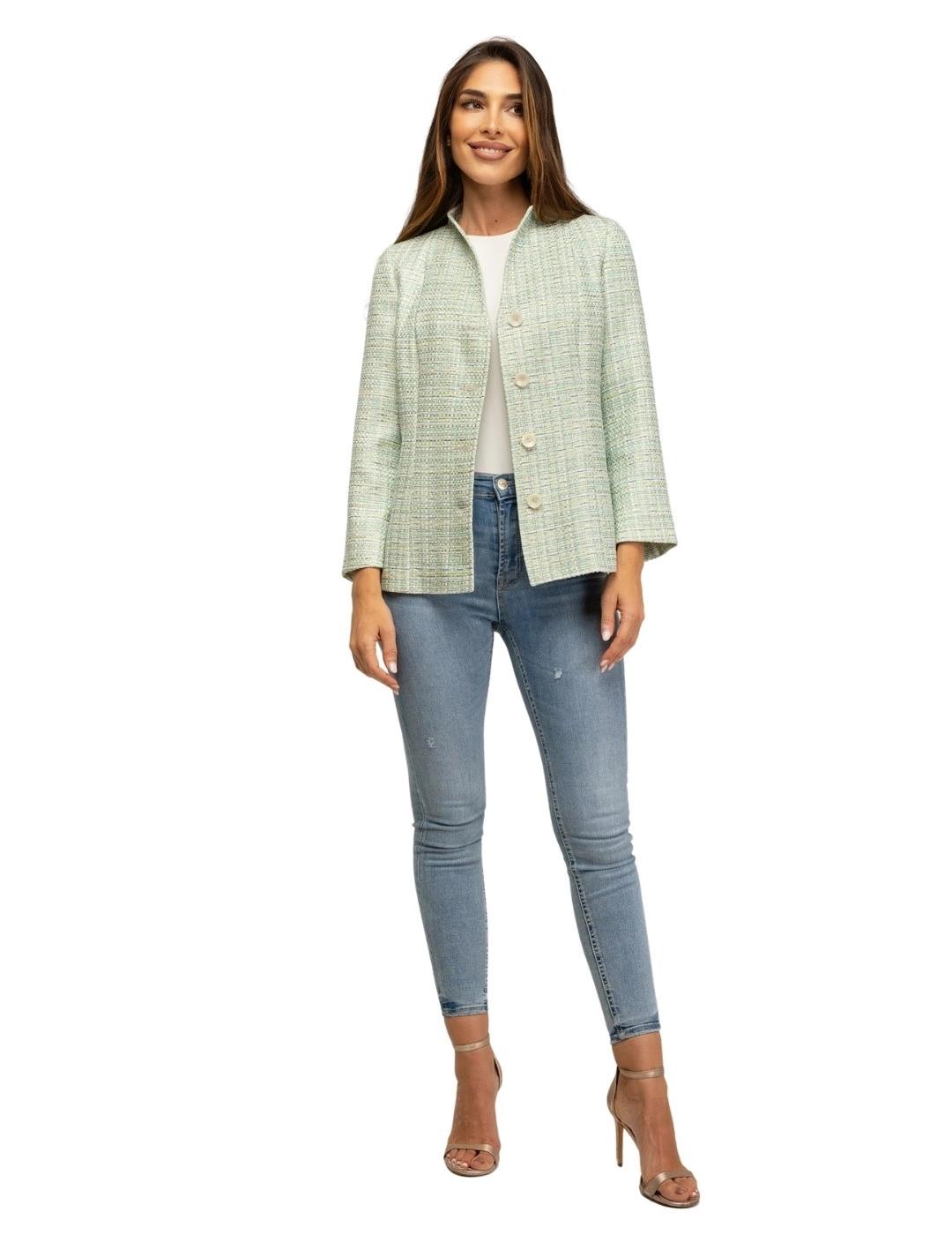 Fashion Chaqueta Parton Verde