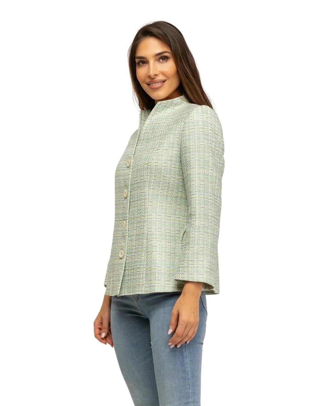 Fashion Chaqueta Parton Verde