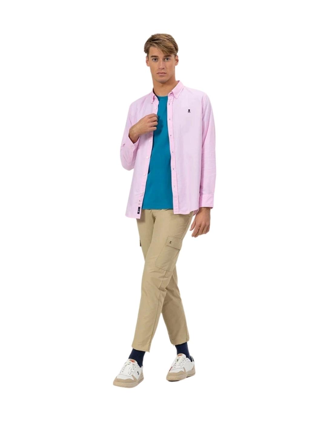 El Pulpo Camiseta Bordado Logo Elpulpo Azul Zafiro