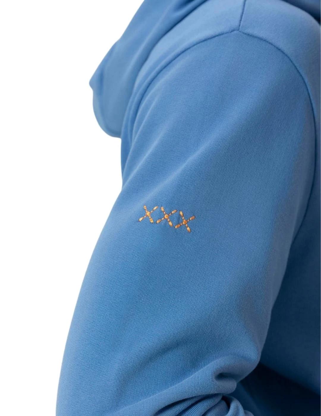 El Pulpo Sudadera Capucha Básica Azul Índigo