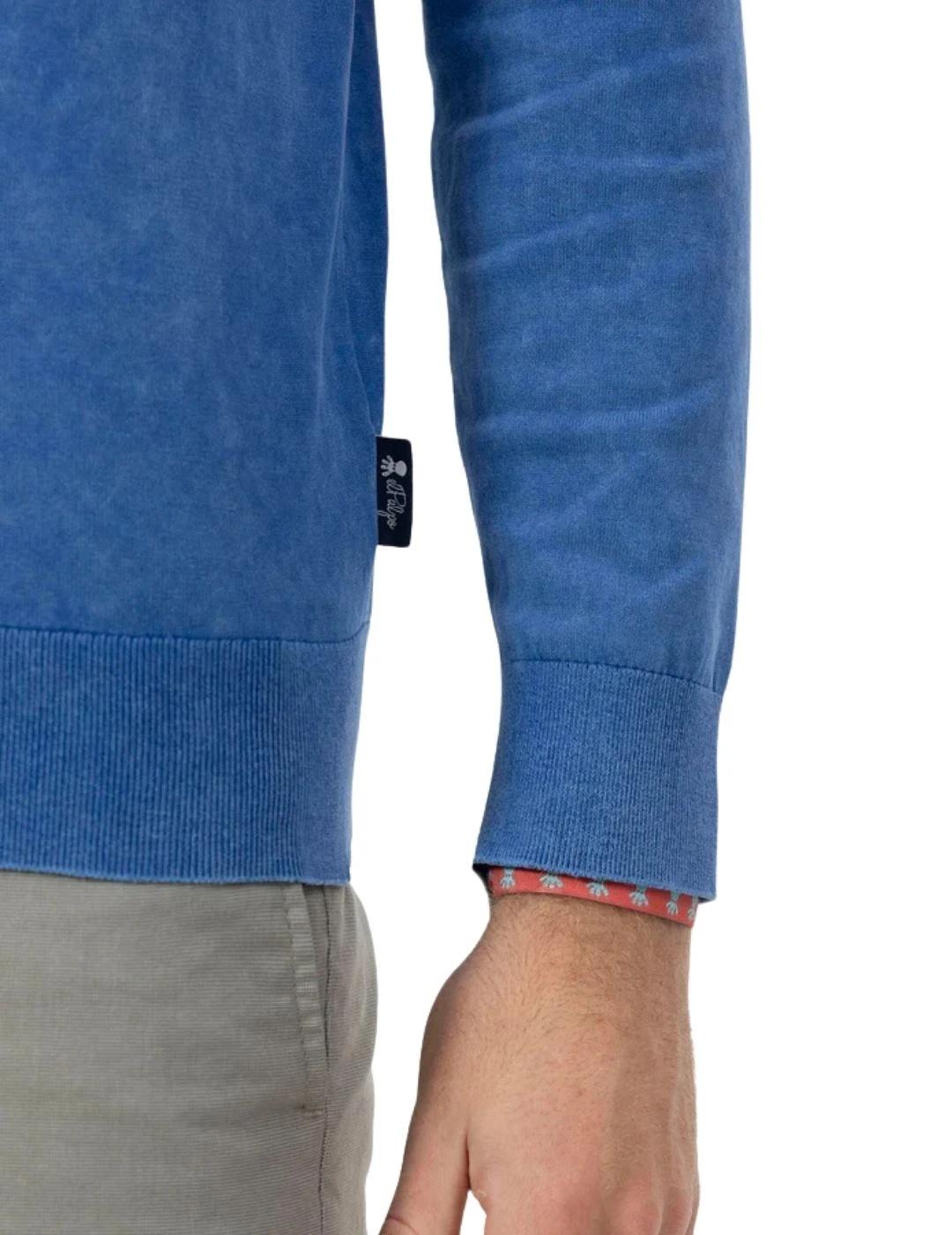 El Pulpo Jersey Lavado Extrafino Básico Índigo