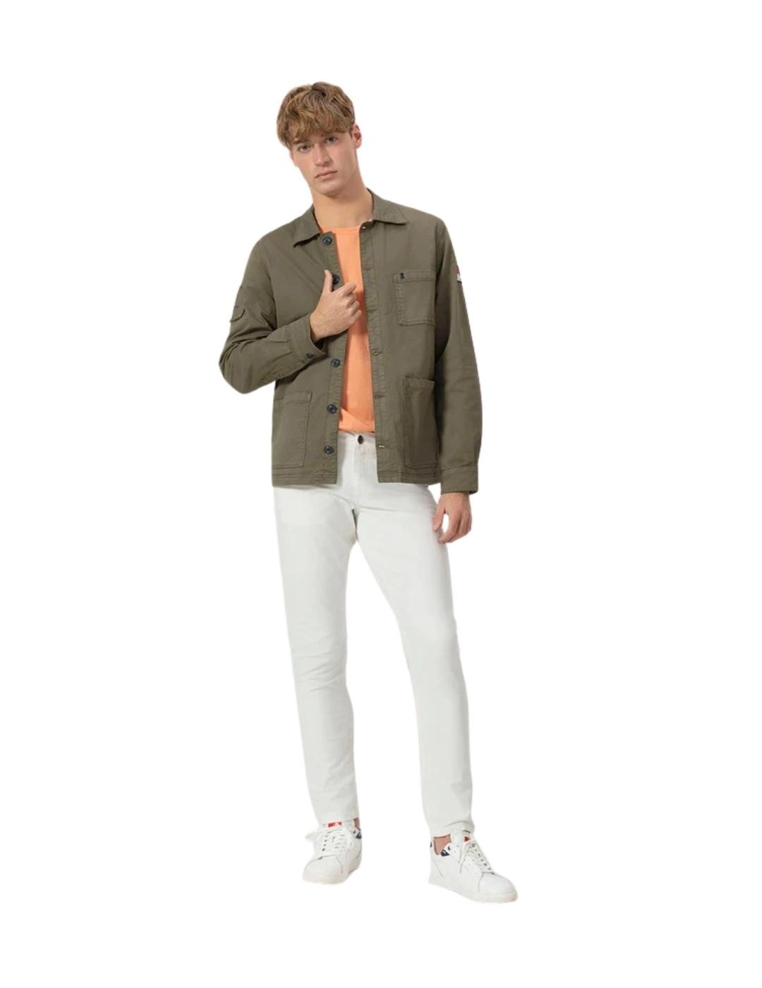 El Pulpo Sobrecamisa Heritage Verde Delavé