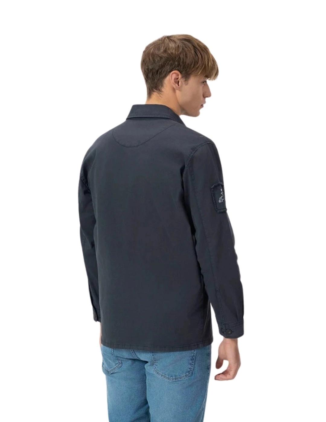 El Pulpo Sobrecamisa Dos Bolsillos Heritage Azul
