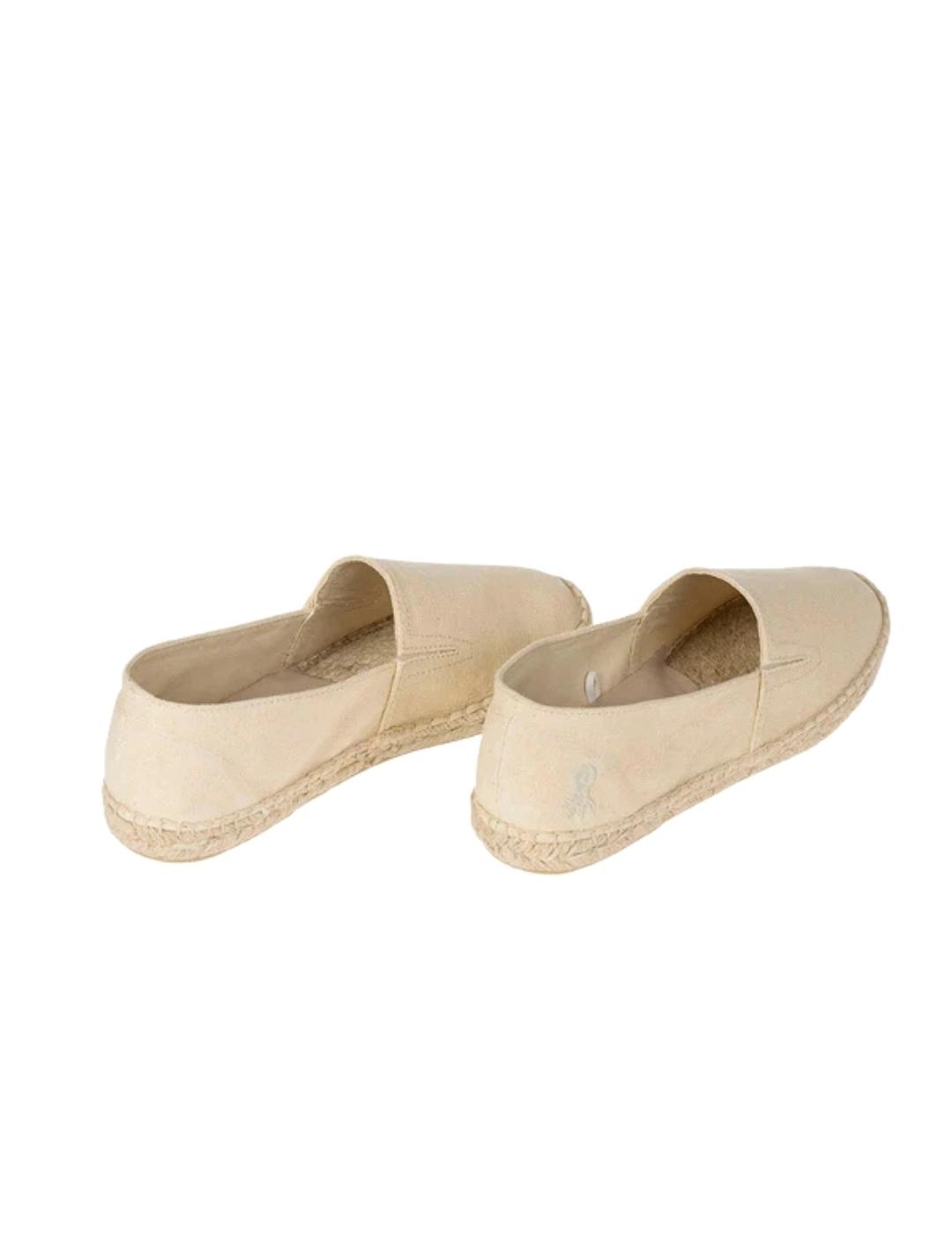 El Pulpo Alpargata Lavada Con Elástico Arena