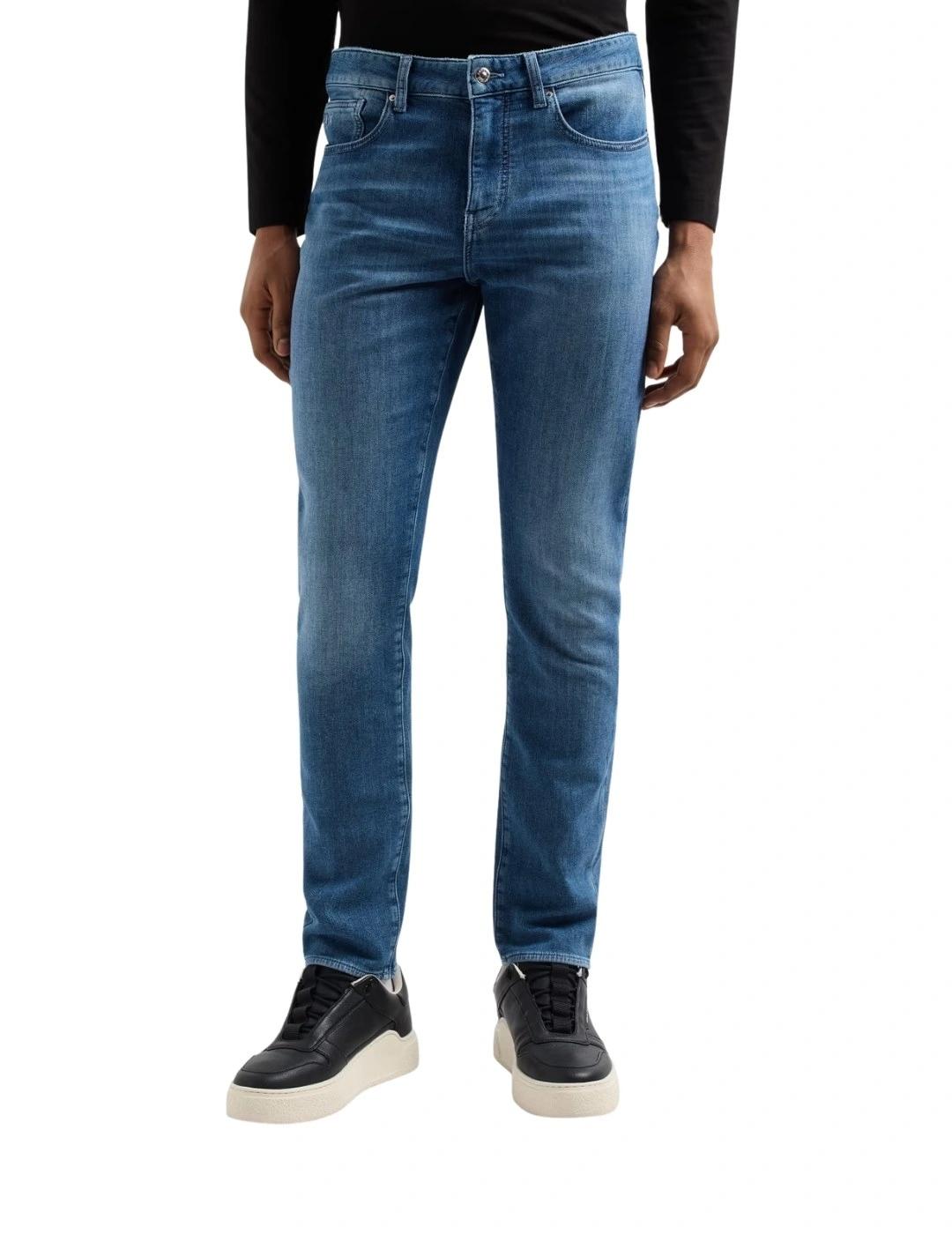 Armani Pantalones vaqueros hombre Azul medio