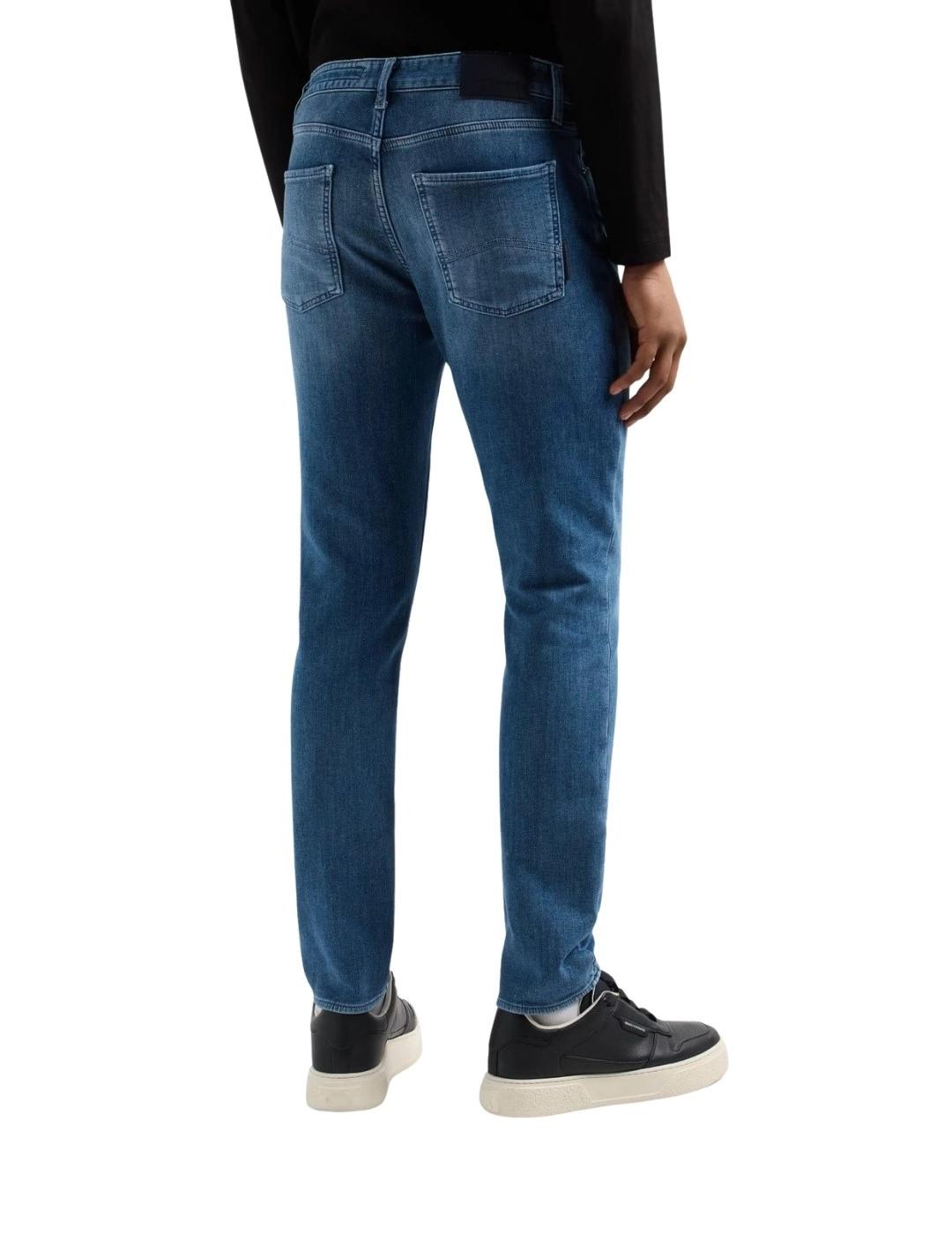 Armani Pantalones vaqueros hombre Azul medio