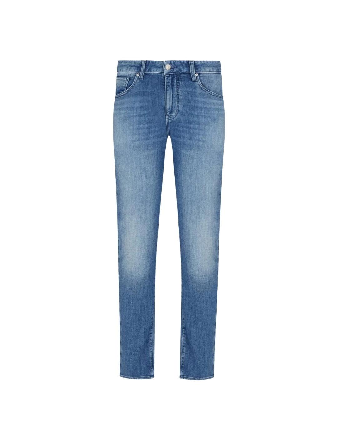 Armani Pantalones vaqueros hombre Azul medio