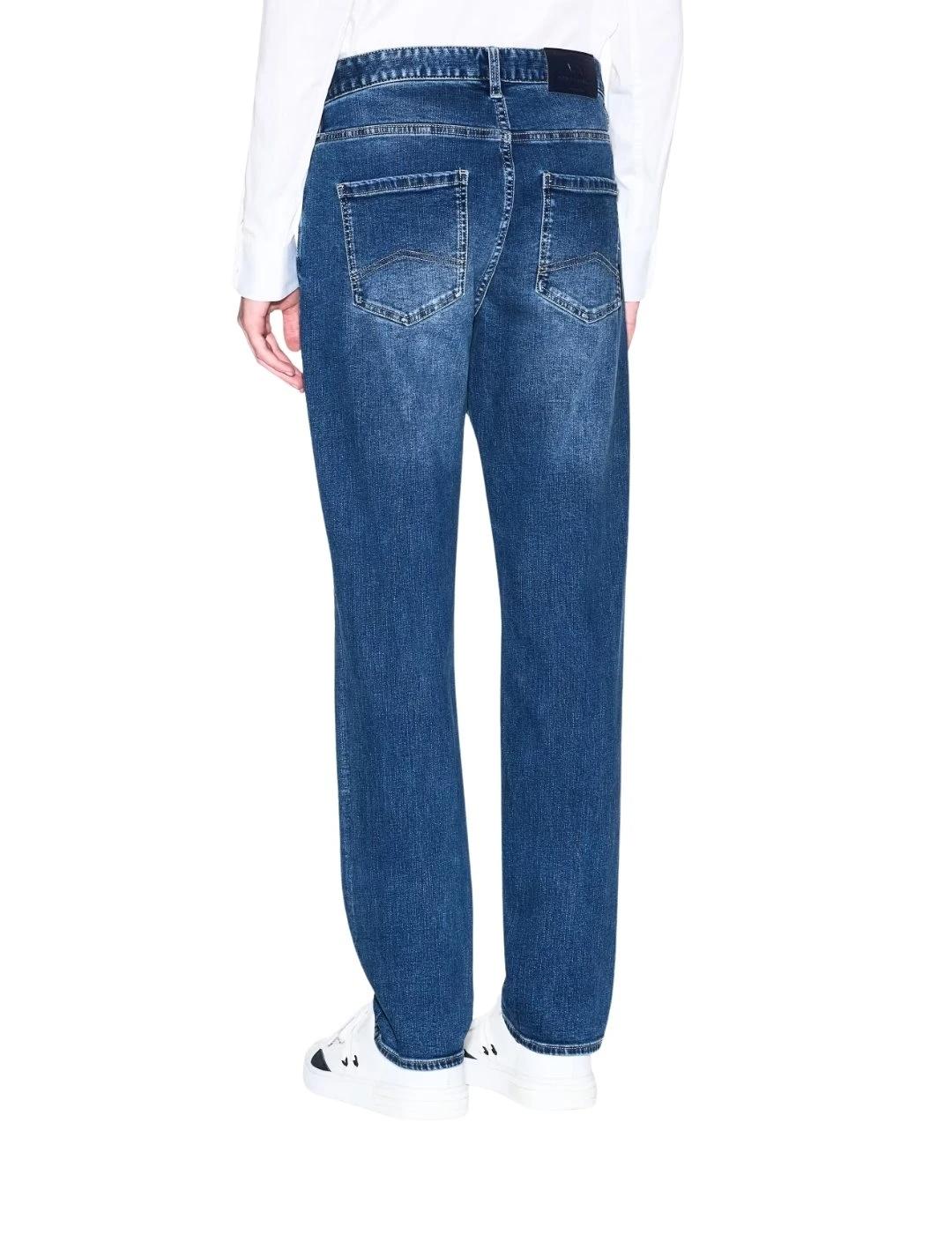 Armani Pantalones vaqueros ajustados Azul