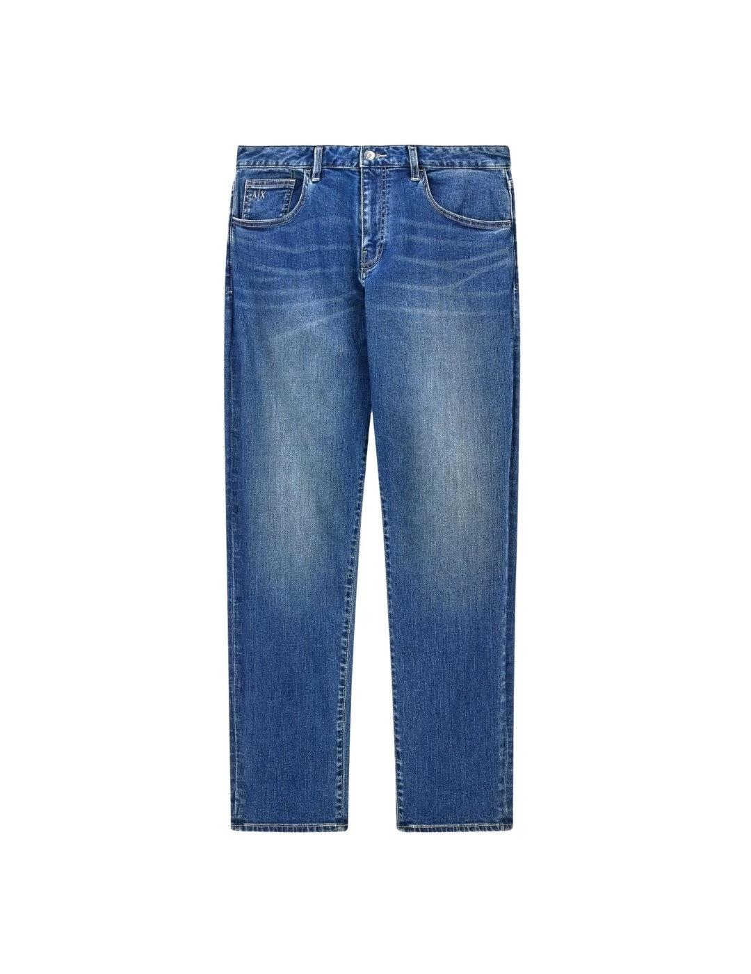 Armani Pantalones vaqueros ajustados Azul