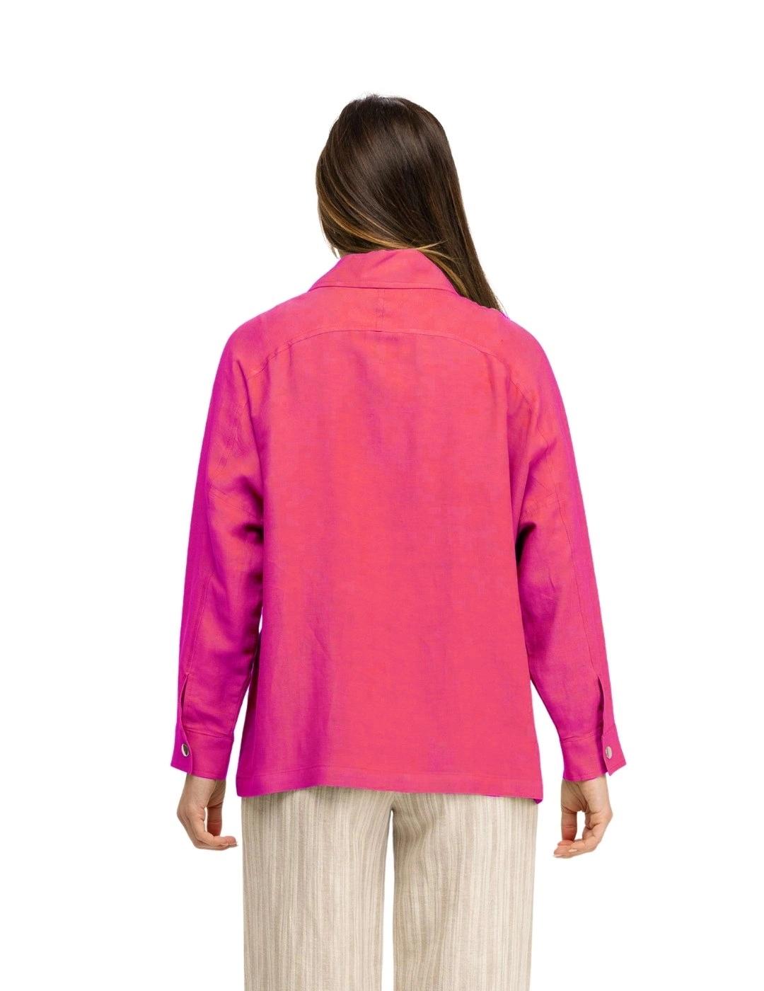 Fashion Sobrecamisa Fucsia