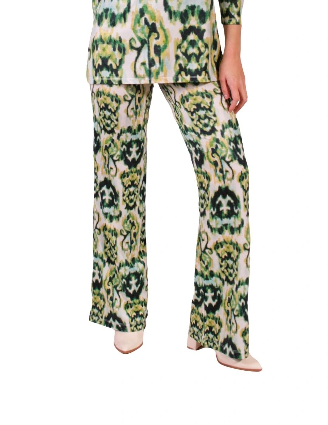 PAROLE Pantalón Estampado verde