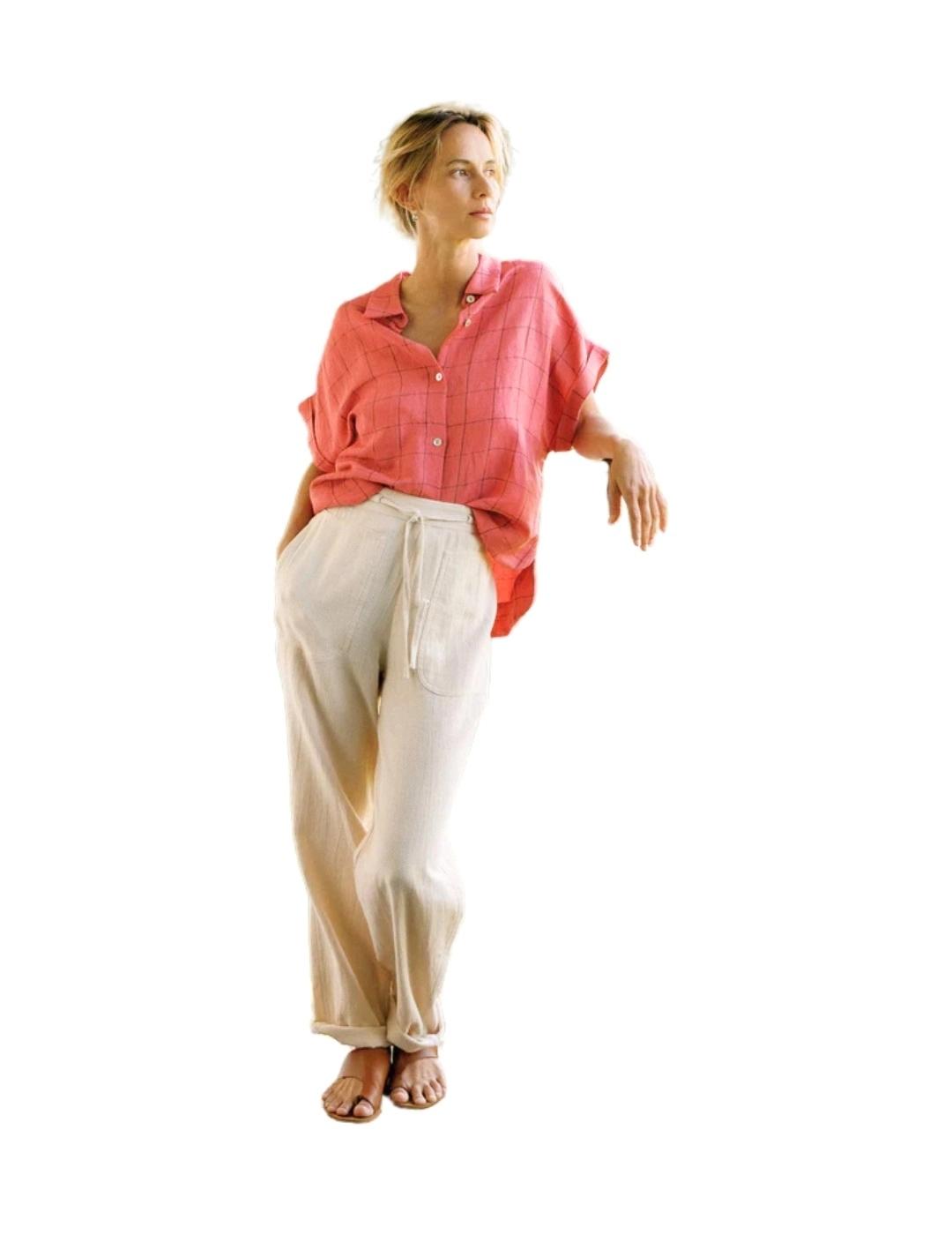 Indi & Cold Pantalón jogger Panamá Crudo