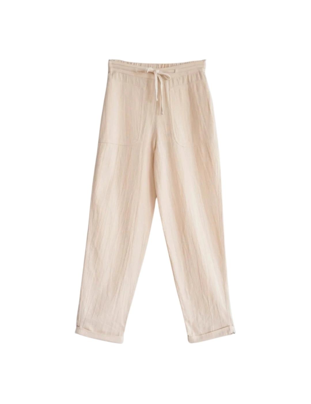 Indi & Cold Pantalón jogger Panamá Crudo