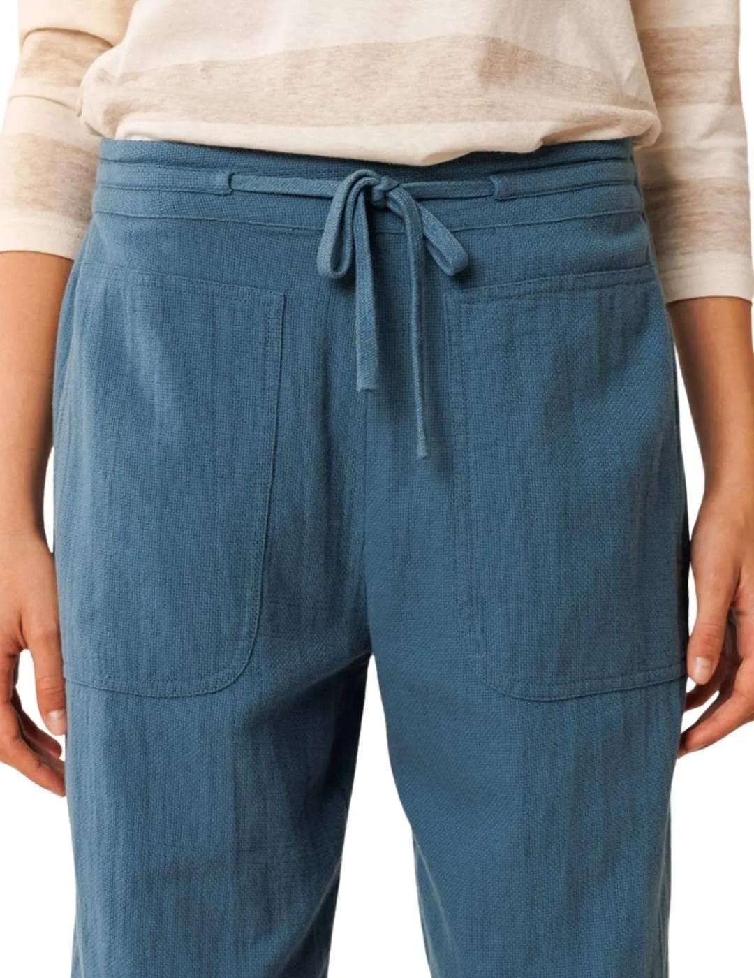 Indi & Cold Pantalón jogger Panamá Azul Índigo