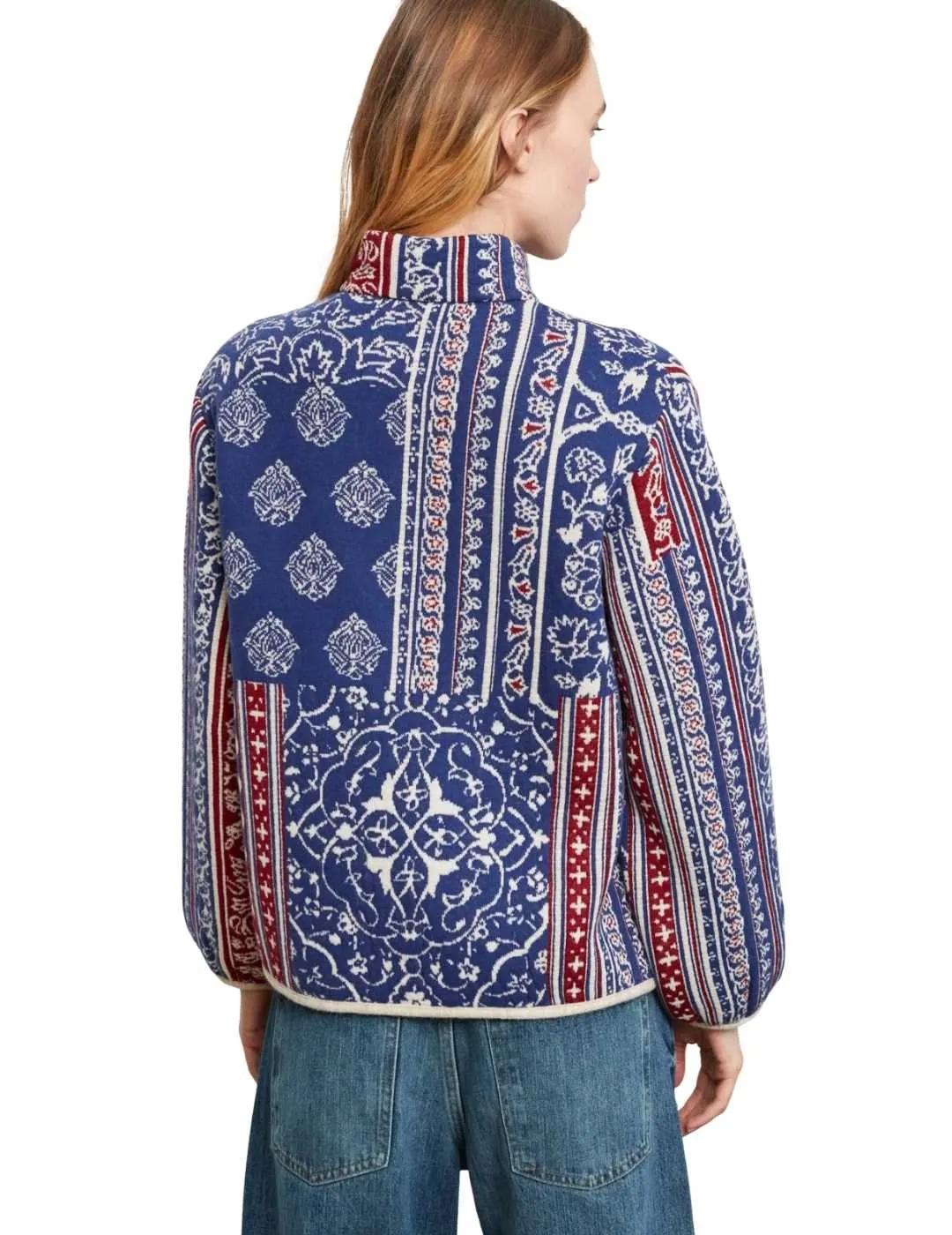 Aldo Martins Chaqueta Cremallera Magina Azul