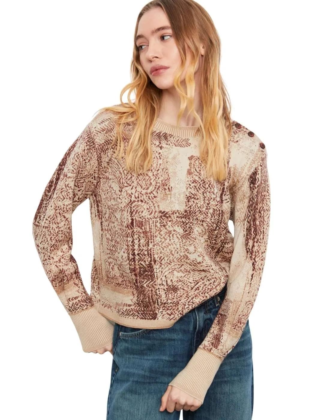 Aldo Martins Jersey Olas Beige