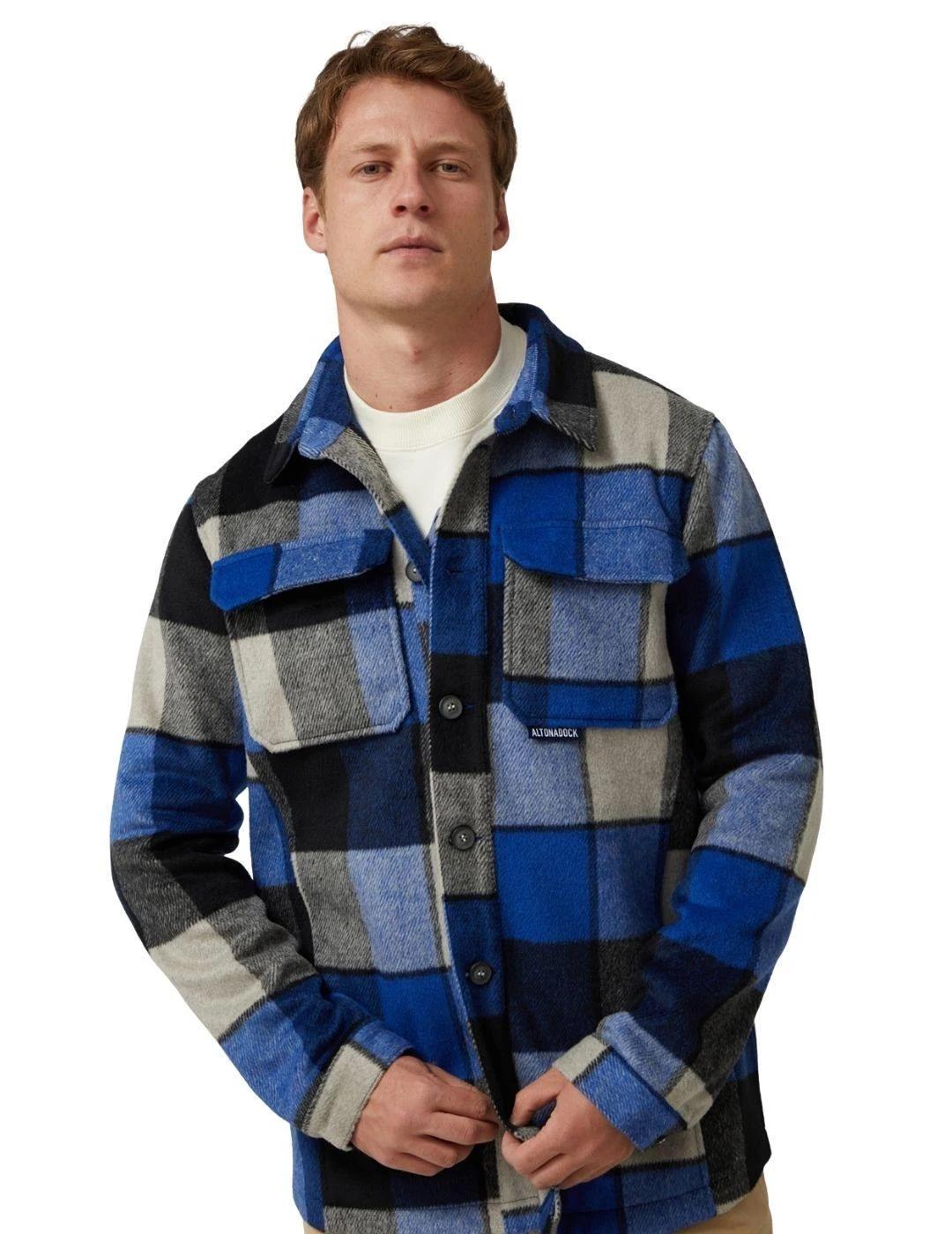 Altonadock Sobrecamisa cuadros Azul