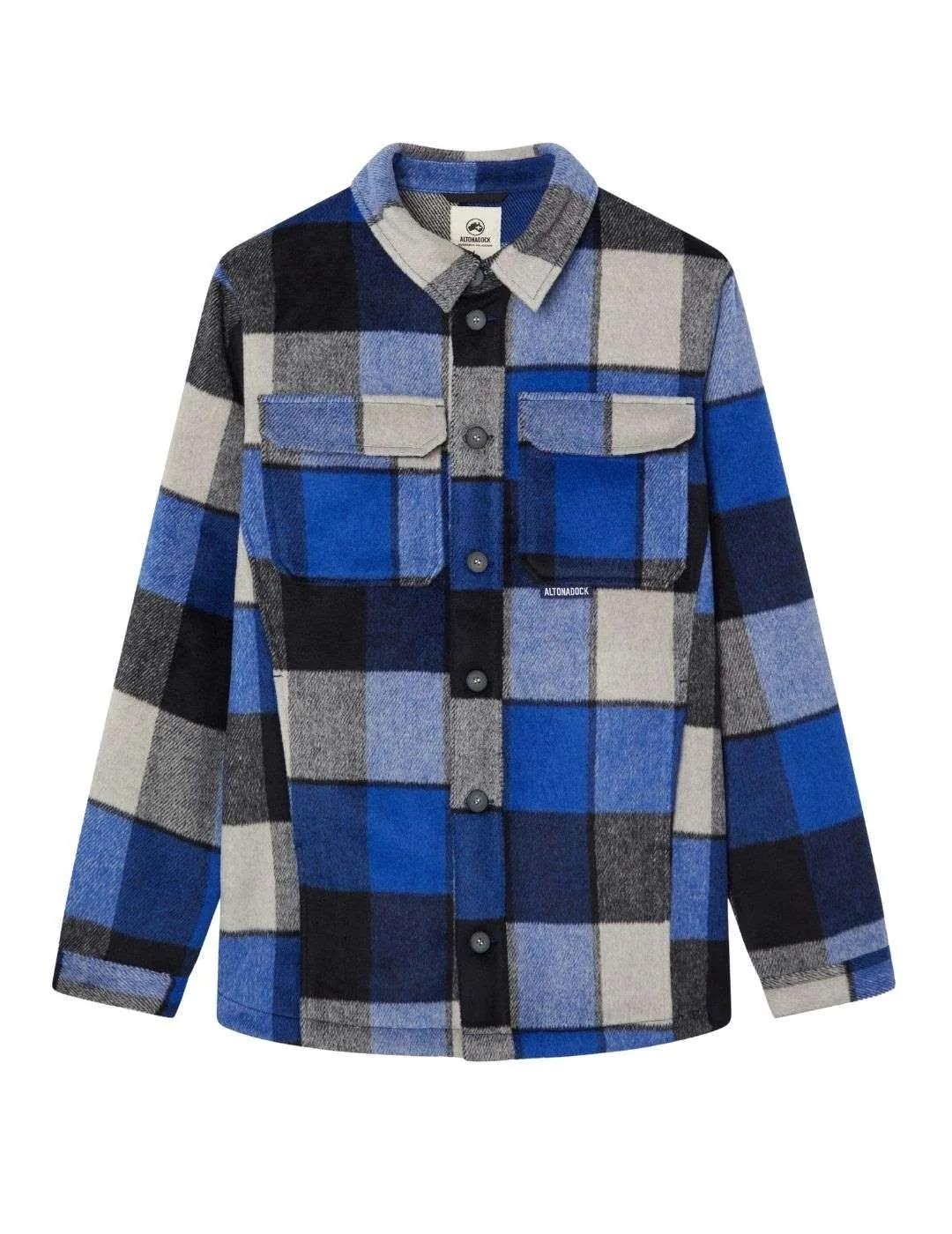 Altonadock Sobrecamisa cuadros Azul