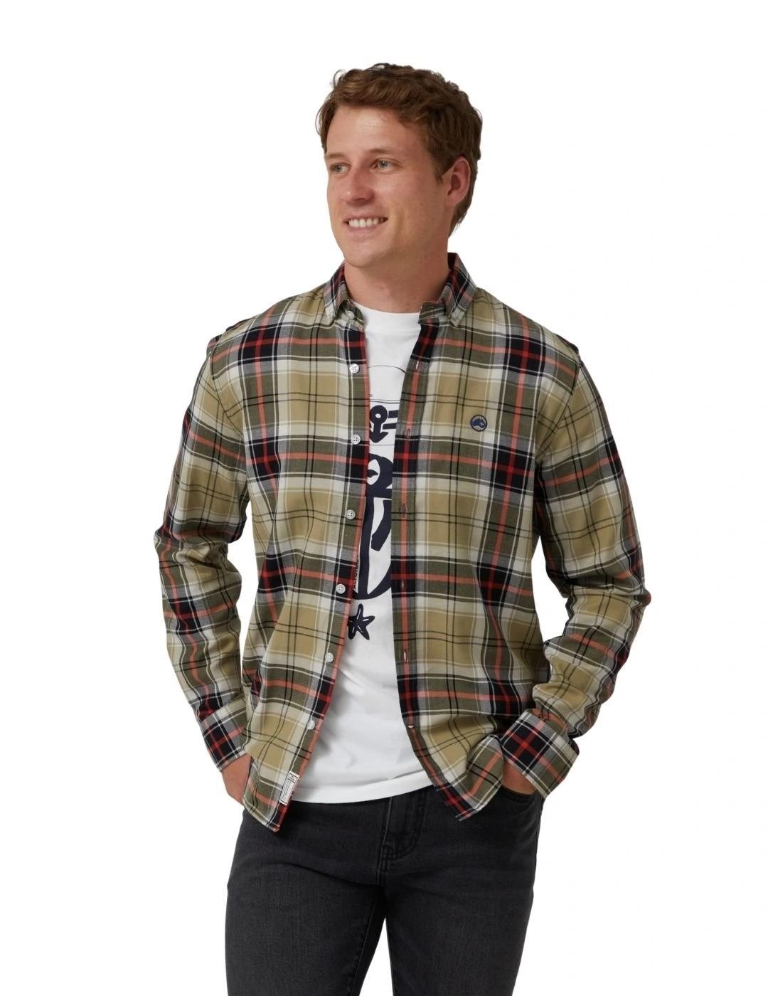 Altonadock Camisa Azul de cuadros