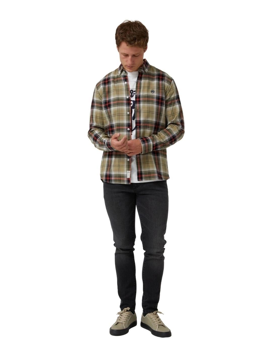 Altonadock Camisa Verde de cuadros