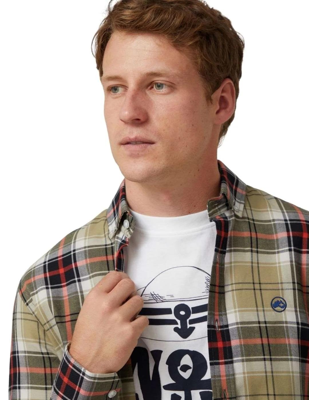 Altonadock Camisa Verde de cuadros