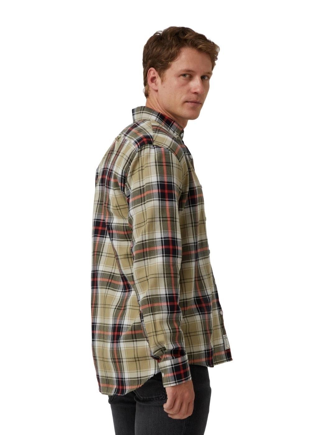 Altonadock Camisa Verde de cuadros